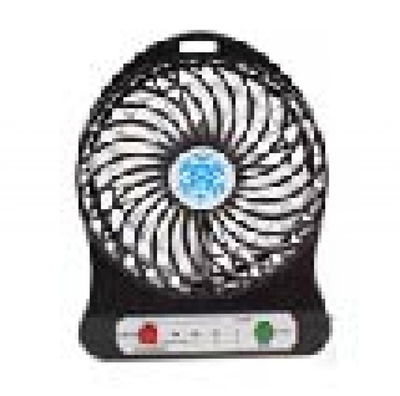 Ventilador con base portátil recargable USB JLK-958