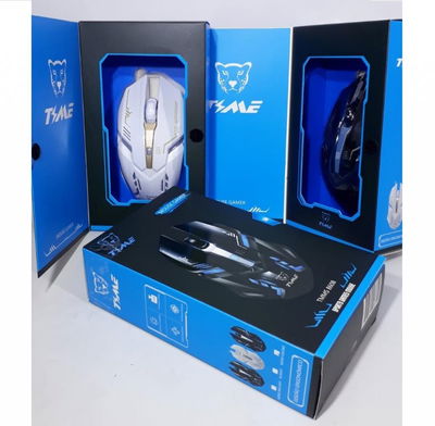 Mouse Gamer con luz TIME (TMMS8608)