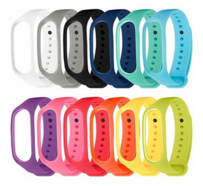 Malla de silicona para reloj M5/M6/M7 x 1 UNIDAD (Colores surtidos)