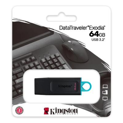 Pendrive Kingston 64GB DataTraveler Exodia