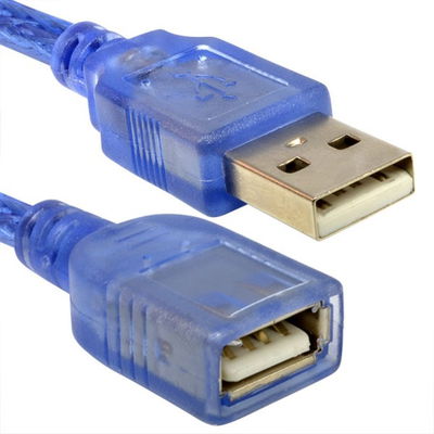 Cable USB 2.0 EXTENSIÓN MACHO-HEMBRA 1,8 mts con filtro en bolsa NETMAK