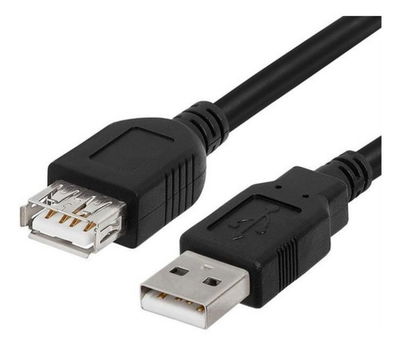 Cable con filtro USB MACHO-HEMBRA 1,5 mts en bolsa (CB077)