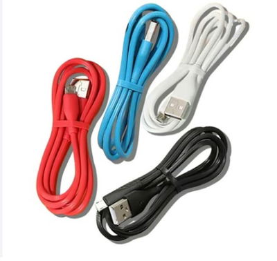 Cable MICRO USB-V8 engomado suelto de 3mts