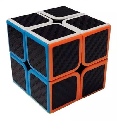 Cubo rubik mágico CARBÓN 2x2 -EQY668-