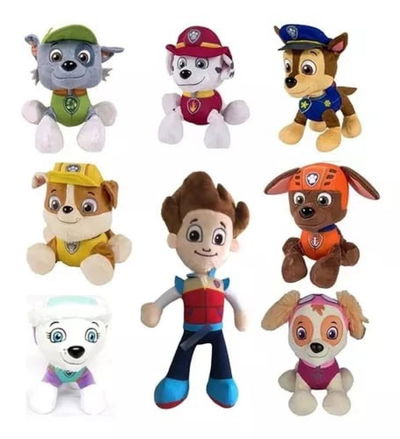 Peluche PAW PATROL 20-25cm surtido