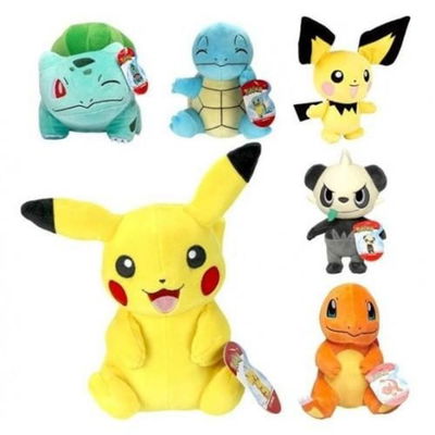 Peluche POKEMÓN 20-25cm surtido