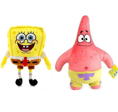 Peluche BOB ESPONJA-PATRICIO 20-25cm