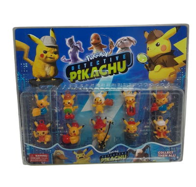 Muñeco en blister PIKACHU 5cm x10