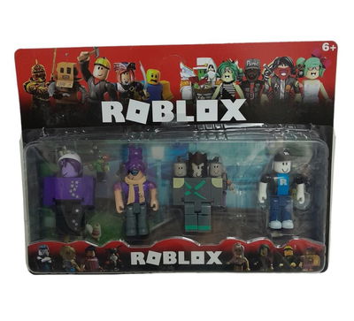 Muñeco en blister ROBLOX 10cm x4