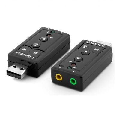 Placa de sonido externa USB 7.1