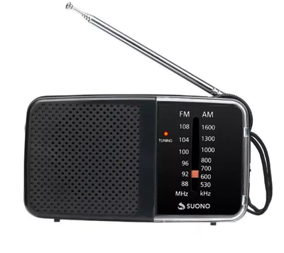 Radio SUONO 2 bandas AM/FM a pilas (AYV0021)