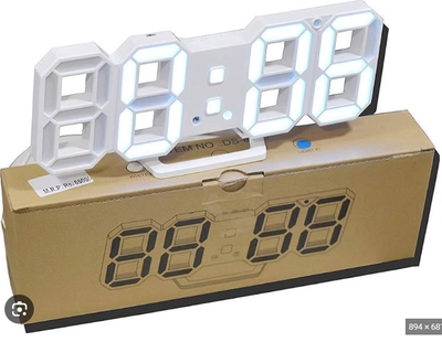 Reloj despertador con calendario y temperatura