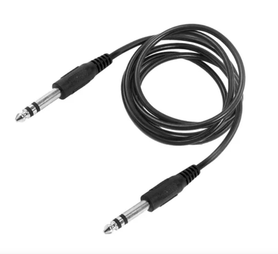 Cable PLUG STEREO 6.5 mm MACHO a 6.5 mm MACHO 3mts. (CB180)