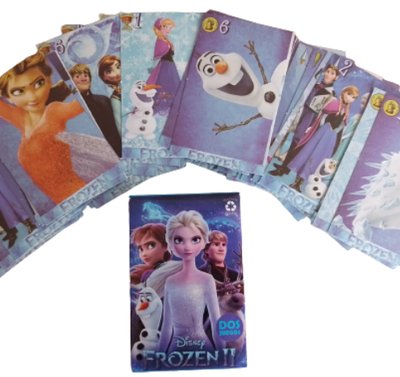 Cartas FROZEN en SOBRE chico 8 cartas