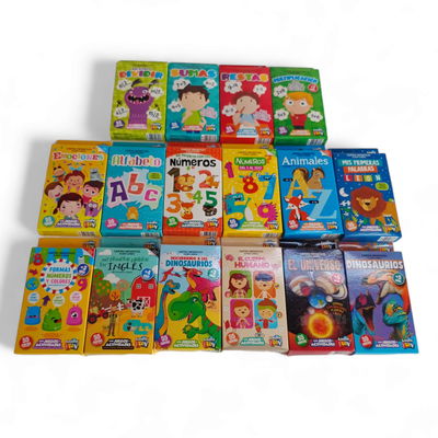 Cartas infantiles EDUCATIVAS School Fun x1 unidad surtidos