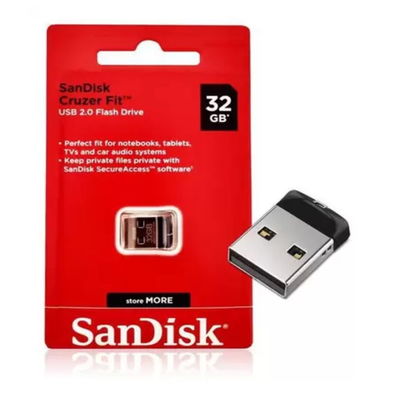 Pendrive Sandisk nano 32 GB CRUZER FIT 2.0