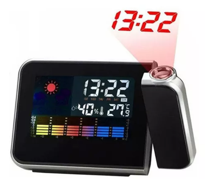 Reloj despertador digítal con proyección láser (DS-8190)