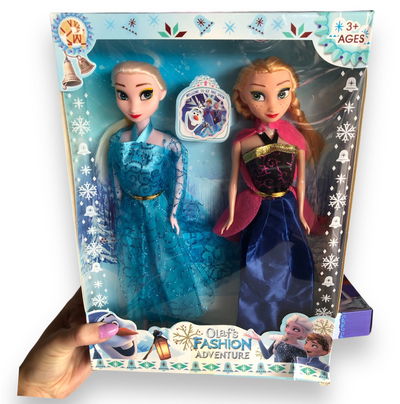 Muñeca FROZEN x2 unidades en caja