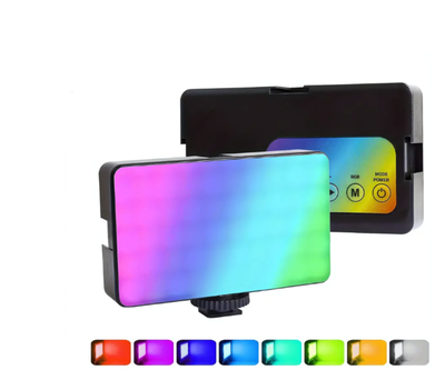 Luz led selfie RGB recargable USB con broche TIME (LED-83003)