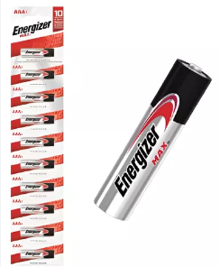 Pila ENERGIZER MAX alcalina AA blister x10 unidades