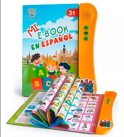 Libro educativo interactivo con sonidos en español