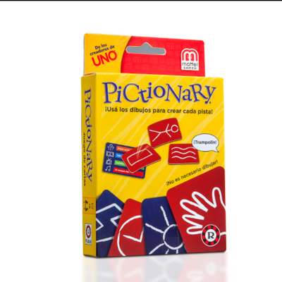 Juego de cartas PICTIONARY