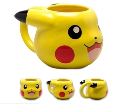 Taza 3D de cerámica PIKACHU