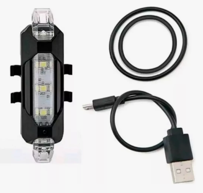 Luz recargable delantera para bici - BS-216- BLANCA