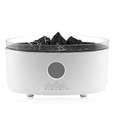 Humidificador LED montaña de lava, lanza 2 aureolas (21610)