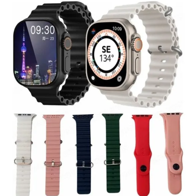 Reloj Smartwatch ULTRA 9 con 7 mallas (TH7-3)