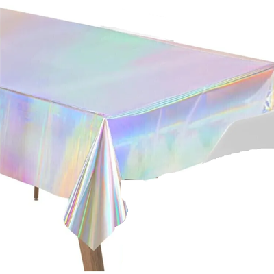 Mantel metalizado IRIDISCENTE 137cm x 183cm