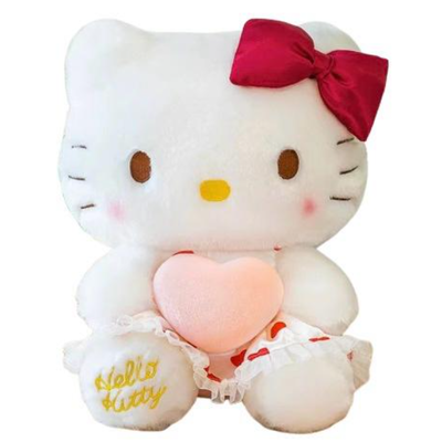 Peluche KITTY CORAZÓN 35-40cm
