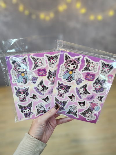 Sticker kit diamante KUROMI x1 unidad