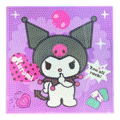 Kit diamante GRANDE x1 unidad KUROMI