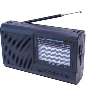 Radio analógica COLON 9 bandas AM/FM recargable (RX-3040)