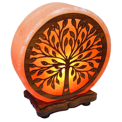 Lámpara de sal himalaya CHICA ARBOL 12cm (SAL3) 