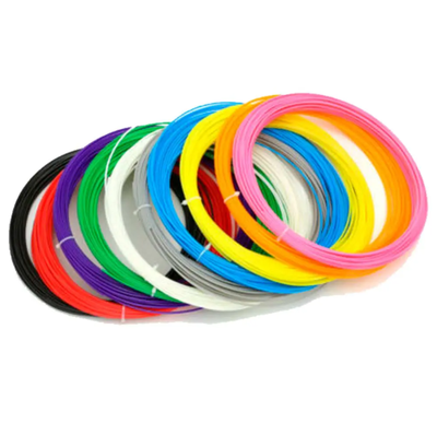 Filamentos repuestos para lapiz 3D GRANDE x10 unidades