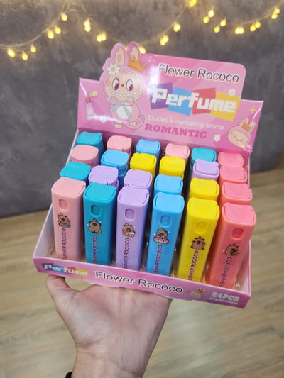 Perfume CAPIBARA/ LABUBU en tubo surtido x1 unidad