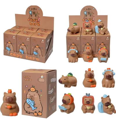 Muñeco CAPIBARA sorpresa en caja