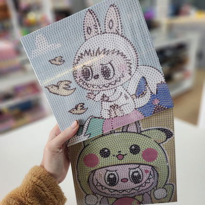 Kit diamante LABUBU 20x20cm x1 unidad