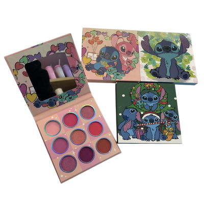 Paleta de sombras STITCH con espejito 9 colores (EYE-0914-3)