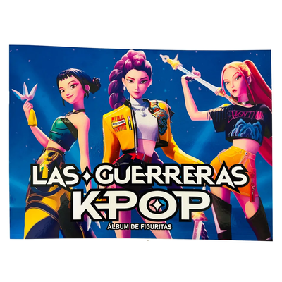 Álbum de figuritas LAS GUERRERAS K-POP