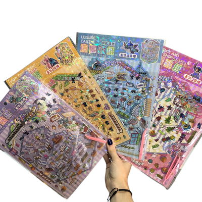 Stickers 3D GRANDE para crear escenarios STITCH
