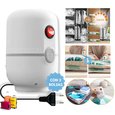 Bomba mini electrica para envasar bolsas al vacío con 2 bolsas incluídas 60x80cm (469)