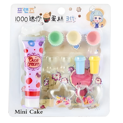 Set para armar mini pasteles cake en blister