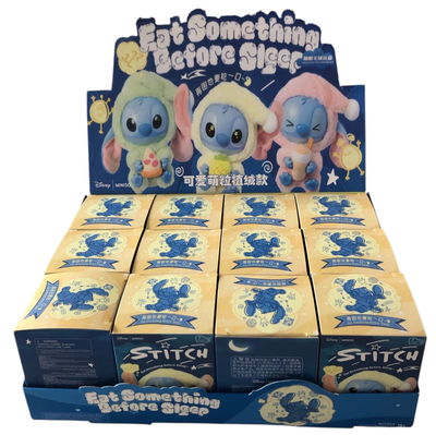 Muñeco STITCH CHICO de felpa sobre sorpresa 5cm en caja