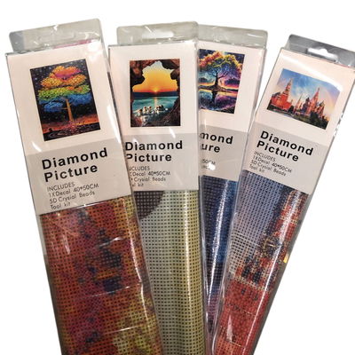 Kit diamante 5D PAISAJES GRANDE 40x50cm modelos surtidos