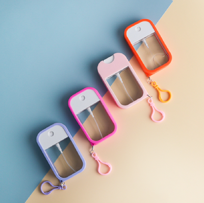 Mini perfumero atomizador llavero spray portátil recargable 38ml