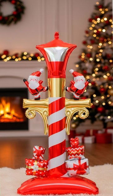 Globo farol navideño 145x24cm