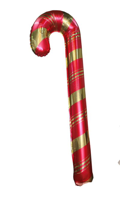 Globo bastón de caramelo grande, 75cm aprox.